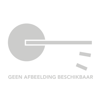 911/114RFV-RW toiletgarnituur met rood/wit indicator glanzend zwart