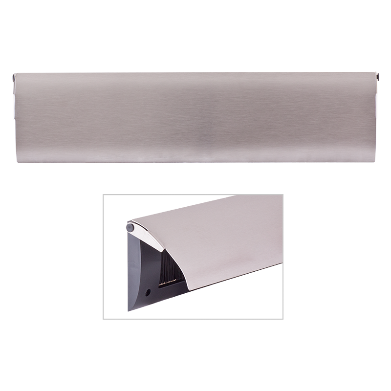 tijdschrift Consulaat Watt Cubic Colors briefplaat binnen met kunststof houder en luxe RVS klep - Ten  Hulscher bv