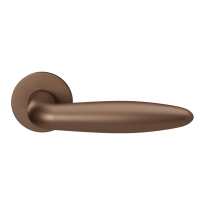 GPF135VRA2 Bronze Bl. deurkruk op rozet