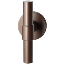GPF3046.A2-05 Hipi Deux Bronze blend kruisknop vast incl. knopvastzetter op rozet