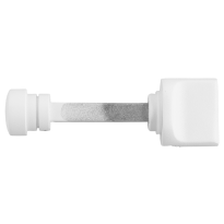 GPF8110.62 wit toiletstif 8mm/grote knop