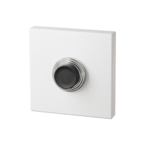 GPF8826.42 voordeurbel vierkant 50x50x8 mm wit