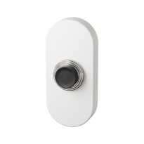 GPF8826.44 deurbel ovaal 70x32x10 mm wit