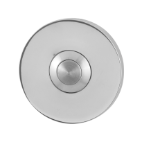 GPF9827.45 RVS pol deurbel rond