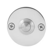 GPF9827.46 RVS pol deurbel rond