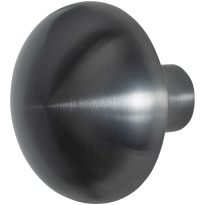 GPF9957.P1 antraciet paddenst.knop 65 mm