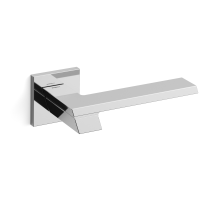 1371 Jet deurkruk op rozet, chrome