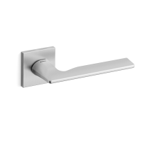 1461R Kiri deurkruk op rozet rechtswijzend, satinchrome