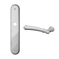 1510L Aurora deurkruk op langschild PC92 linkswijzend, chroom