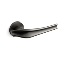 1791R Aqualung deurkruk op rozet rechtswijzend, grafiet