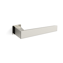 1831R 40+Uno deurkruk op rozet rechtswijzend, nikkel gepolijst