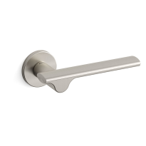 3191R Ara deurkruk op rozet rechtswijzend, mat nikkel