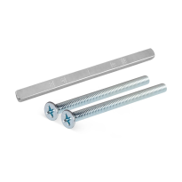 AG0370 Bevestigingsset t.b.v. deurkruk met rozet 1x krukstift excentrisch+ 2x M4