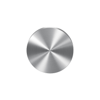 GPF0900VR blinde rozet 53x6mm RVS geborsteld