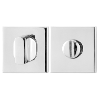 GPF0911.42 toiletgarnituur 50x50x8mm stift 5mm RVS gepolijst