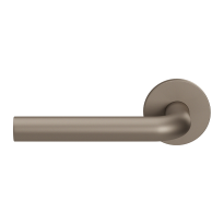 GPF100VRA3 Mocca blend L-model 19mm deurkruk op rozet 53x6mm linkswijzend