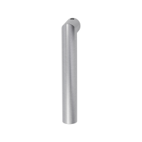 GPF1015.09KL/ R RVS mat Toi raamkruk L-haaks model 19mm gatdeel links/ rechts korte nek