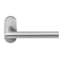 GPF1016.09-04 RVS deurkruk Toi op ovale rozet