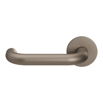 GPF105VRA3L Mocca blend U-model 19mm deurkruk op rozet 53x6mm linkswijzend