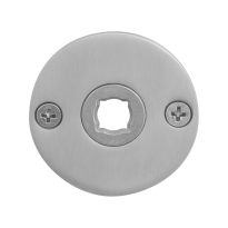 GPF1100.06L/R rozet 50x2mm RVS geborsteld links-/rechtsdraaiend