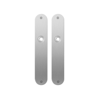 GPF1100.21 plaatschild afgerond RVS geborsteld