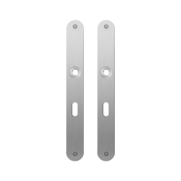 GPF1100.23 plaatschild afgerond BB56 RVS geborsteld