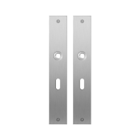 GPF1100.27 plaatschild rechthoekig BB56 RVS geborsteld