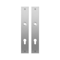 GPF1100.27 plaatschild rechthoekig PC85 RVS geborsteld