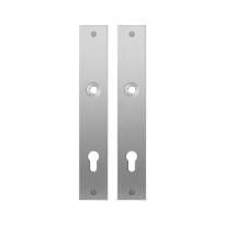 GPF1100.27 plaatschild rechthoekig PC92 RVS geborsteld