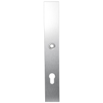 GPF1100.75R langschild XL rechthoekig PC85 rechtsdraaiend RVS geborsteld