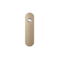 GPF1110.A4L kortschild afgerond linksdraaiend Champagne blend