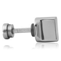 GPF1111.49 toiletgarnituur stift 5mm RVS gepolijst