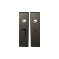 GPF1115.A1 kortschild rechthoekig WC55/8 grote knop Dark blend