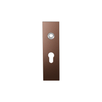 GPF1115.A2L kortschild rechthoekig PC55 linksdraaiend Bronze blend