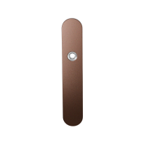 GPF1120.A2R langschild afgerond rechtsdraaiend Bronze blend