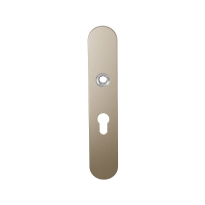 GPF1120.A4L langschild afgerond PC55 linksdraaiend Champagne blend