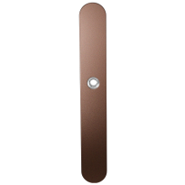 GPF1170.A2L langschild afgerond linksdraaiend Bronze blend