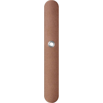 GPF1170.A2R langschild afgerond rechtsdraaiend Bronze blend
