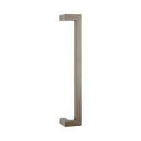 GPF13 deurgreep verkropt 22x22x400mm hoogte 60mm Mocca blend