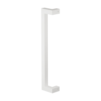 GPF13 deurgreep wit verkropt 22x22mm