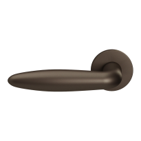 GPF135VRA1 Dark Blend Sigaar model deurkruk op rozet 53x6mm linkswijzend