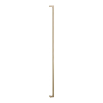 GPF14 deurgreep verkropt 30x30x1800mm hoogte 60mm Champagne blend