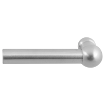 GPF3040.09L/R RVS geborsteld Hipi deurkruk links-/ rechtswijzend