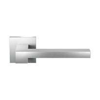 GPF3160.09-02R RVS deurkruk Raa op vierkante rozet, rechtswijzend