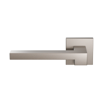 GPF3160.A3-02L Mocca blend deurkruk Raa op vierkante rozet, linkswijzend