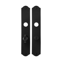 GPF6100.22 schild WC57/5 smeedijzer zwart