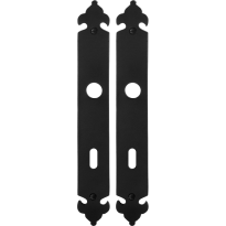 GPF6100.25 langschild BB72 smeedijzer zwart