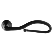 GPF6260.60R Smeedijzer zwart Lumi deurkruk rechts