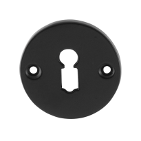 GPF6901.00 sleutelrozet 53x5mm smeedijzer zwart