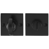 GPF6910.08 toiletgarnituur 52x52x4mm stift 8mm smeedijzer zwart